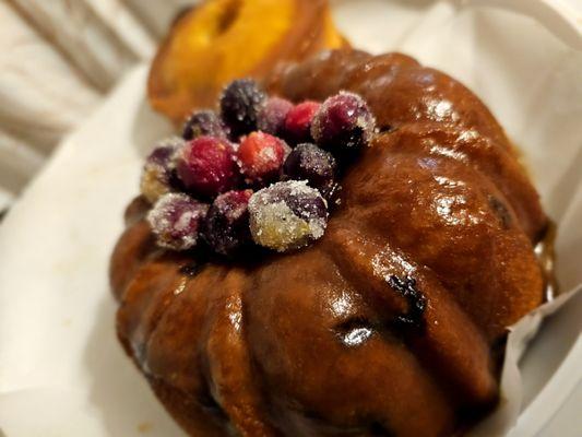 Cranberry Orange pound cake