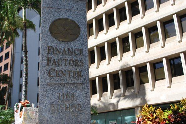 Located in the Finance Factors Center