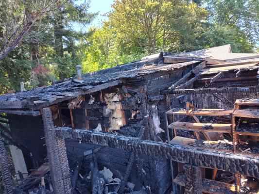 Exterior Fire in Progress