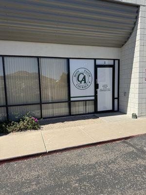 Front entrance of CAWSO in Phoenix AZ