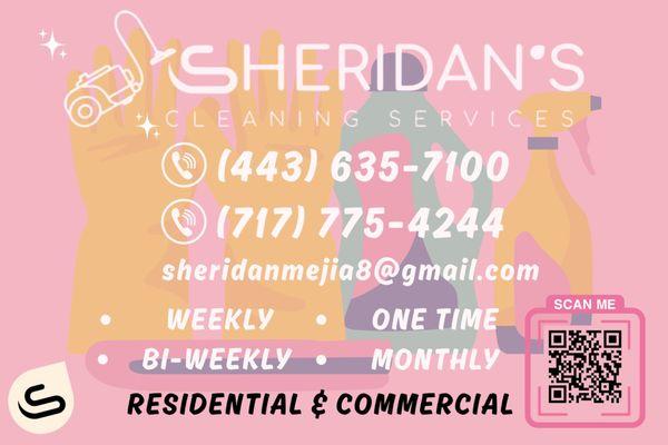 Sheridan’s Cleaning Service