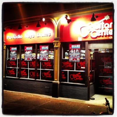 Guitar Center Mass Ave, exterior (Grand Opening)