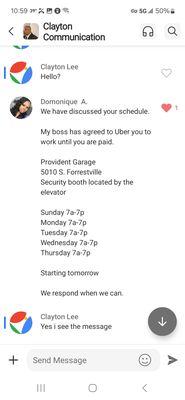 Didn't pay me my money said my payment was due February 15 I only worked for them 2 weeks. Plus I did 16 hours at the bank for these idiots