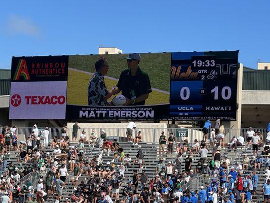 University of Hawaii at Manoa Football