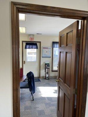 Hamilton office test room