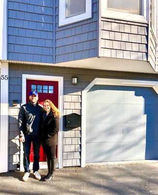 Congratulations to these two wonderful, first-time home owners! An absolute fantastic investment Michael & Amanda.