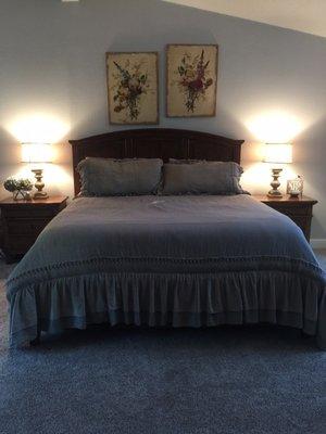 Our new bedroom from Sonora Mattress Outlet. Thank you for the best nights sleep we have ever had!