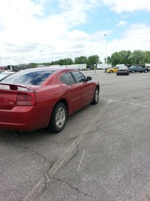 My poor little car impounded but I got her out and I'm going back to work