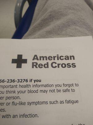 American Red Cross Blood Service