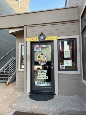 Libby's Old School Records on Main Street in Frisco