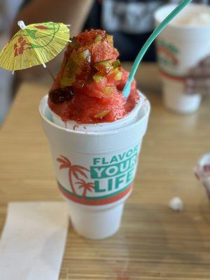 This is a custom pickadilly