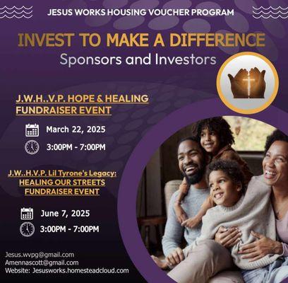 Jesus Works Housing Voucher Program