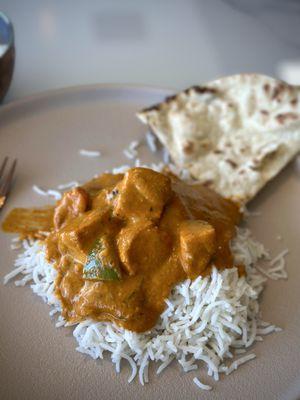 Chicken Tikka Masala w/ nan