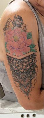 My beautiful new tattoo.