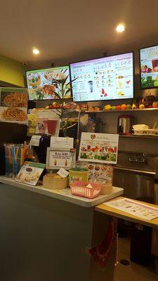 Counter area