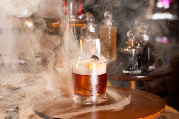 Smoked Old Fashioned