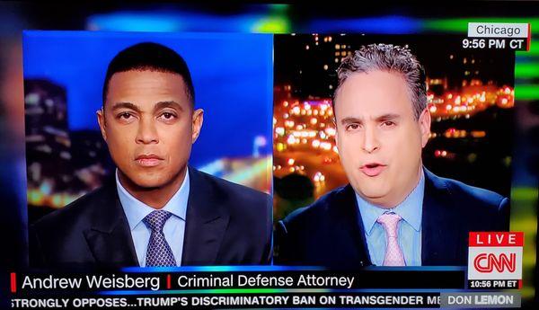 Andrew Weisberg on CNN with Don Lemon.