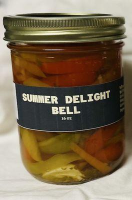Red, Yellow, Orange,Green Bell Peppers, Cayenne Pepper, Bon Bella Peppers. Great addition for gamey meats lamb deer.