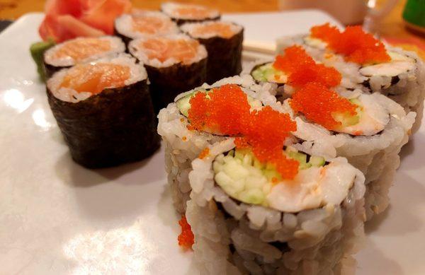 Salmon and Boston Roll