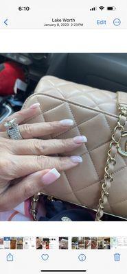 Favorite pink and white