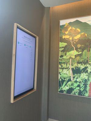 Order board and artwork