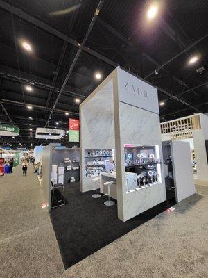 Among other things, Carlson helped make graphic overlays for the top of the tower. We updated our company logo.