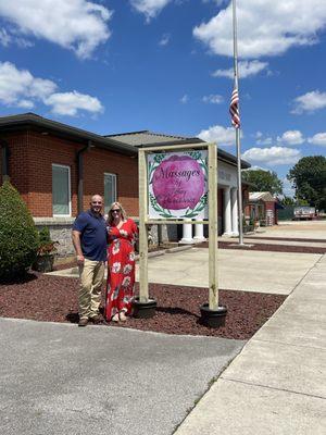 Located on Main Street in Red Bay, right beside the City Hall.