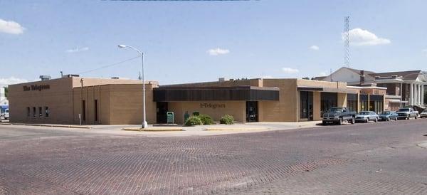 We are located at the corner of 7th and Laurel