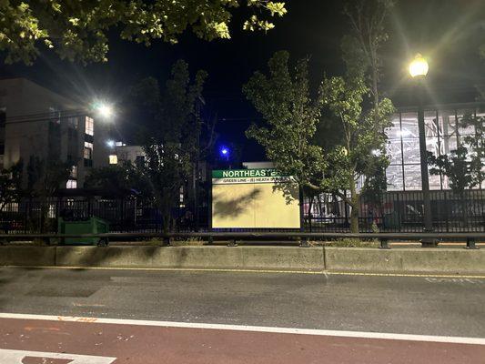 Northeastern MBTA Station - Green Line