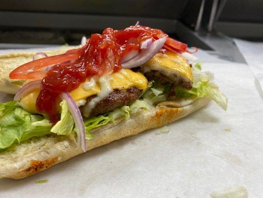 Cheese Burger subs