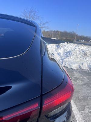 THEYRE WASH RIPPED UP MY 2024 CAR, AND I WAS TOLD IT IS FUNCTIONING NORMALLY SO THEY WILL NOT PAY FOR THE DAMAGE. NO REFUND FOR WASH??