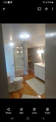Bathroom remodeling