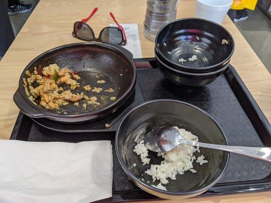 9th customer on "Grand Opening" day! I couldn't help but dig in before taking a picture.