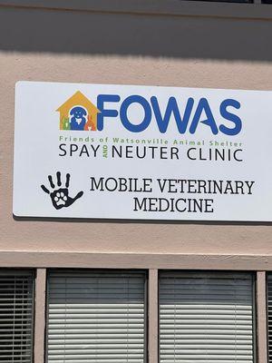 FOWAS Low Cost Spay and Neuter Clinic
