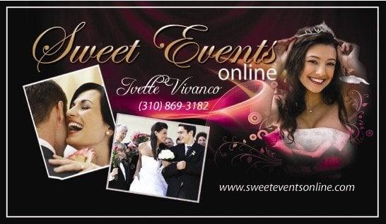 Sweet Events- Special Event Planning Services