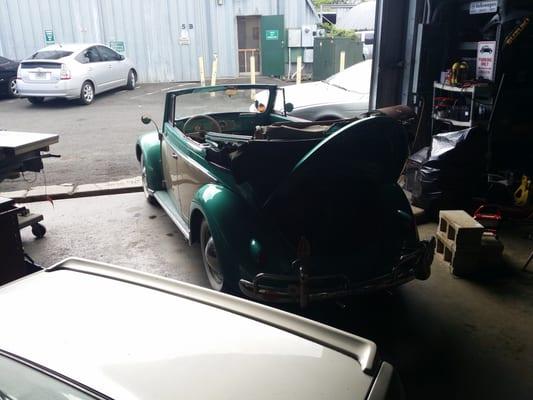 Vintage VW Motorcycle Kustom & Performance