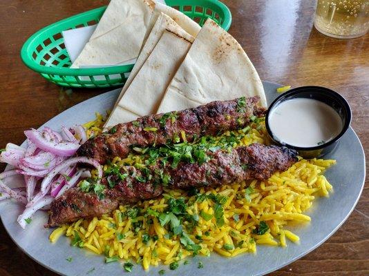 Kefta Kabob Plate