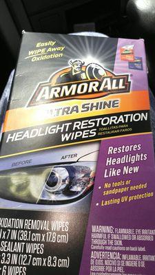 headlight cover cleaner