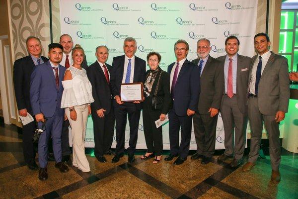 Business Person of the Year honoree Nicos Tziazas (President)