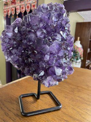 Amethyst cluster