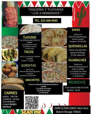 Taqueri y Tlayudas los 3 Hermanos