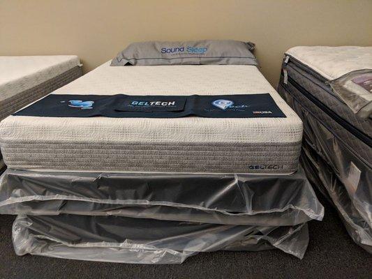 Gel-Tech memory foam Mattresses are a great way to get amazing support with even better pressure relief!