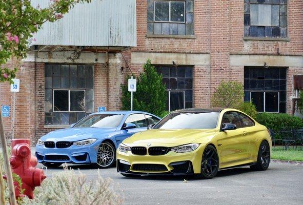 BMW M4. Perfectly repaired by Tomlinson's