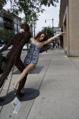 My first client! He still hasn't paid me yet... but it was a good lesson learned.