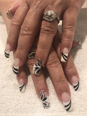 Simple black and white