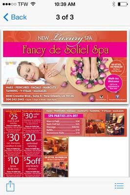 Fancy De Soliel Spa & Salon