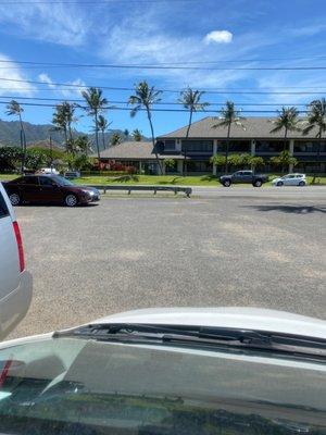 View from Joe Lukela park across the highway.