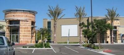 From the parking lot