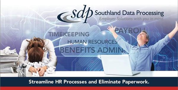 Southland Data Processing tradeshow banner!