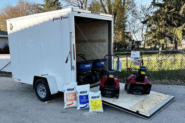 Porters-enclosed-trailer-salt-snowblowers-spreaders-20231114